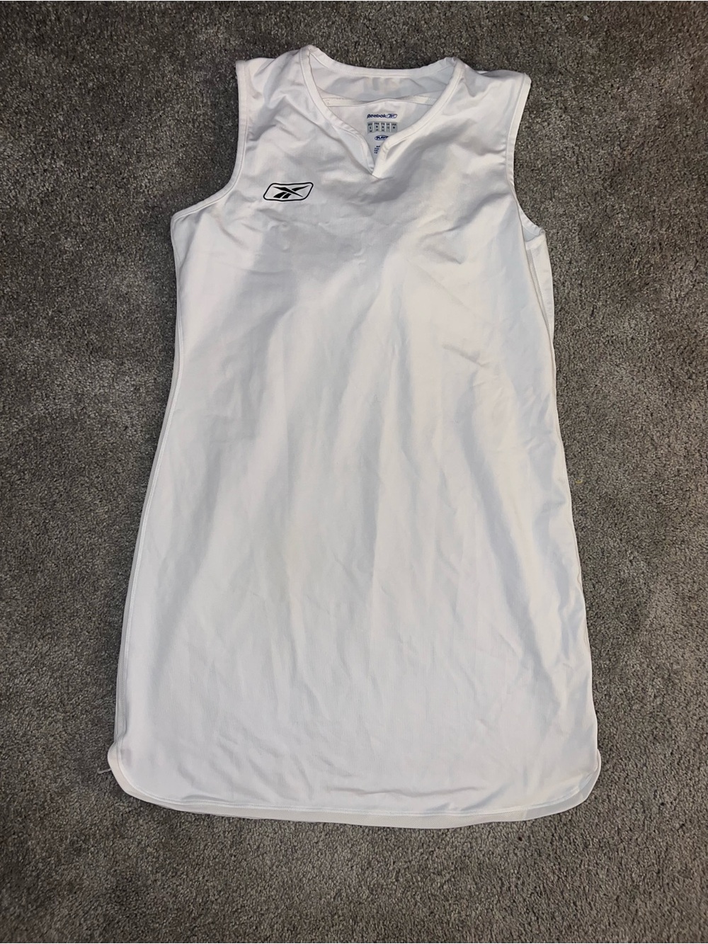 Reebok White Sleeveless Athletic Tennis Dress - Picture 1 of 5